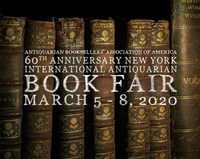 NY antiquarian Book Fair 2020